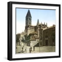 Valladolid (Spain), the Church of Santa Maria La Antigua-Leon, Levy et Fils-Framed Photographic Print