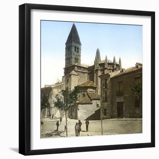 Valladolid (Spain), the Church of Santa Maria La Antigua-Leon, Levy et Fils-Framed Photographic Print