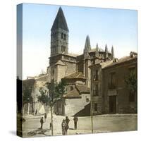 Valladolid (Spain), the Church of Santa Maria La Antigua-Leon, Levy et Fils-Stretched Canvas