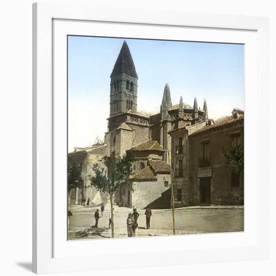 Valladolid (Spain), the Church of Santa Maria La Antigua-Leon, Levy et Fils-Framed Photographic Print