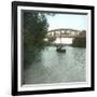 Valladolid (Spain), the Iron Bridge over the Pisuerga-Leon, Levy et Fils-Framed Photographic Print