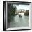 Valladolid (Spain), the Iron Bridge over the Pisuerga-Leon, Levy et Fils-Framed Photographic Print