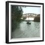 Valladolid (Spain), the Iron Bridge over the Pisuerga-Leon, Levy et Fils-Framed Photographic Print