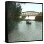 Valladolid (Spain), the Iron Bridge over the Pisuerga-Leon, Levy et Fils-Framed Stretched Canvas