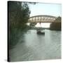 Valladolid (Spain), the Iron Bridge over the Pisuerga-Leon, Levy et Fils-Stretched Canvas