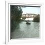 Valladolid (Spain), the Iron Bridge over the Pisuerga-Leon, Levy et Fils-Framed Photographic Print