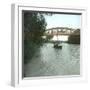 Valladolid (Spain), the Iron Bridge over the Pisuerga-Leon, Levy et Fils-Framed Premium Photographic Print