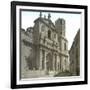 Valldolid (Spain), the Cathedral's Facade-Leon, Levy et Fils-Framed Photographic Print