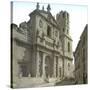 Valldolid (Spain), the Cathedral's Facade-Leon, Levy et Fils-Stretched Canvas