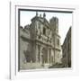 Valldolid (Spain), the Cathedral's Facade-Leon, Levy et Fils-Framed Photographic Print