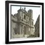 Valldolid (Spain), the Cathedral's Facade-Leon, Levy et Fils-Framed Photographic Print