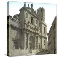 Valldolid (Spain), the Cathedral's Facade-Leon, Levy et Fils-Stretched Canvas