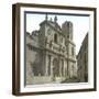 Valldolid (Spain), the Cathedral's Facade-Leon, Levy et Fils-Framed Photographic Print