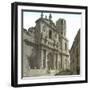 Valldolid (Spain), the Cathedral's Facade-Leon, Levy et Fils-Framed Photographic Print