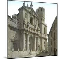 Valldolid (Spain), the Cathedral's Facade-Leon, Levy et Fils-Mounted Photographic Print