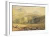 Valle Crucis Abbey, Denbighshire, C.1826-J. M. W. Turner-Framed Giclee Print