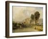 Valle Crucis Abbey, North Wales, 1834-James Baker Pyne-Framed Giclee Print