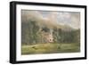 Valle Crucis or Dinas Bran, Llangollen, 1872-Robert Tucker Pain-Framed Giclee Print