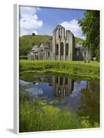 Valle Crucis, Ruined Cistercian Abbey, in Llantysilio, Near Llangollen, Denbighshire, Wales, Uk-Peter Barritt-Framed Photographic Print
