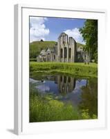 Valle Crucis, Ruined Cistercian Abbey, in Llantysilio, Near Llangollen, Denbighshire, Wales, Uk-Peter Barritt-Framed Photographic Print