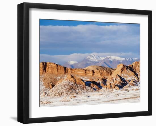 Valle de la Luna (Valley of the Moon), near San Pedro de Atacama, Atacama Desert, Antofagasta Regio-Karol Kozlowski-Framed Photographic Print