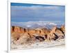 Valle de la Luna (Valley of the Moon), near San Pedro de Atacama, Atacama Desert, Antofagasta Regio-Karol Kozlowski-Framed Photographic Print