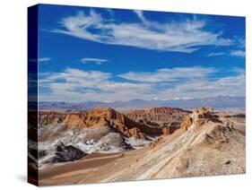 Valle de la Luna (Valley of the Moon), near San Pedro de Atacama, Atacama Desert, Antofagasta Regio-Karol Kozlowski-Stretched Canvas