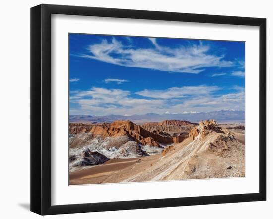 Valle de la Luna (Valley of the Moon), near San Pedro de Atacama, Atacama Desert, Antofagasta Regio-Karol Kozlowski-Framed Photographic Print