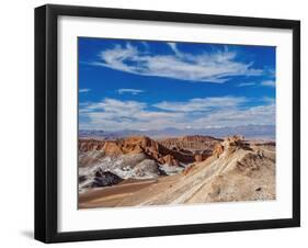 Valle de la Luna (Valley of the Moon), near San Pedro de Atacama, Atacama Desert, Antofagasta Regio-Karol Kozlowski-Framed Photographic Print