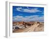 Valle de la Luna (Valley of the Moon), near San Pedro de Atacama, Atacama Desert, Antofagasta Regio-Karol Kozlowski-Framed Photographic Print