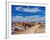 Valle de la Luna (Valley of the Moon), near San Pedro de Atacama, Atacama Desert, Antofagasta Regio-Karol Kozlowski-Framed Photographic Print