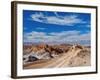 Valle de la Luna (Valley of the Moon), near San Pedro de Atacama, Atacama Desert, Antofagasta Regio-Karol Kozlowski-Framed Photographic Print