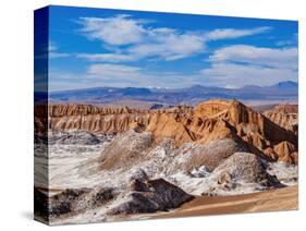 Valle de la Luna (Valley of the Moon), near San Pedro de Atacama, Atacama Desert, Antofagasta Regio-Karol Kozlowski-Stretched Canvas