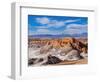 Valle de la Luna (Valley of the Moon), near San Pedro de Atacama, Atacama Desert, Antofagasta Regio-Karol Kozlowski-Framed Photographic Print