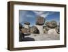 Valle de los Hongos (Mushroom Rocks) formed of volcanic ash, Creel, Chihuahua, Mexico, North Americ-Tony Waltham-Framed Photographic Print