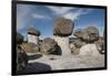 Valle de los Hongos (Mushroom Rocks) formed of volcanic ash, Creel, Chihuahua, Mexico, North Americ-Tony Waltham-Framed Photographic Print