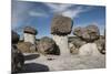 Valle de los Hongos (Mushroom Rocks) formed of volcanic ash, Creel, Chihuahua, Mexico, North Americ-Tony Waltham-Mounted Photographic Print