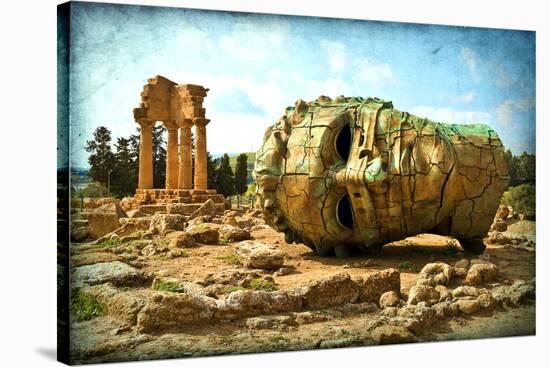 Valle Dei Templi, Agrigento, Sicily-lachris77-Stretched Canvas