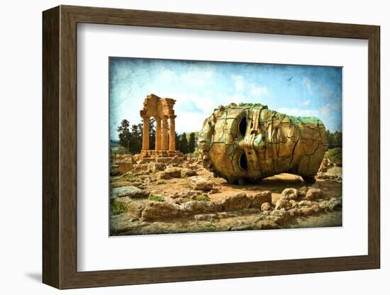 Valle Dei Templi, Agrigento, Sicily-lachris77-Framed Photographic Print