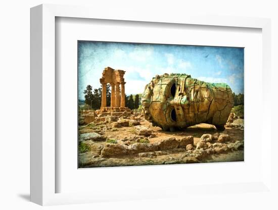 Valle Dei Templi, Agrigento, Sicily-lachris77-Framed Photographic Print