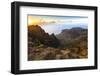 Valle Gran Rey, Sundown, La Gomera, Canary Islands, Spain-Marco Isler-Framed Photographic Print