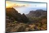 Valle Gran Rey, Sundown, La Gomera, Canary Islands, Spain-Marco Isler-Mounted Photographic Print