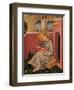 Valle Romita Polyptych, St. Thomas Aquinas-Gentile da Fabriano-Framed Art Print