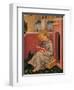 Valle Romita Polyptych, St. Thomas Aquinas-Gentile da Fabriano-Framed Art Print