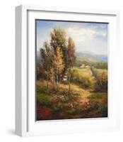 Valle Salerno-Hulsey-Framed Art Print