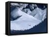 Vallee Blanche, Mont Blanc, Chamonix, Rhone Alpes, France-Hart Kim-Framed Stretched Canvas