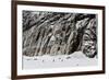 Vallee Blanche off piste ski tour, Chamonix, Rhone Alpes, Haute Savoie, French Alps, France, Europe-Christian Kober-Framed Photographic Print