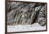 Vallee Blanche off piste ski tour, Chamonix, Rhone Alpes, Haute Savoie, French Alps, France, Europe-Christian Kober-Framed Photographic Print