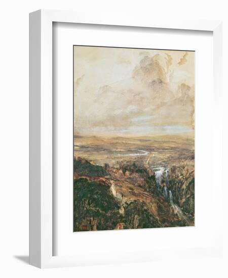 Vallee D'Avergne-Theodore Rousseau-Framed Giclee Print