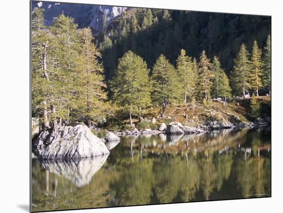 Vallee De Fontanalba, Pays Merveilles, Mercantour National Park, Alpes Maritimes, Provence, France-Bruno Barbier-Mounted Photographic Print